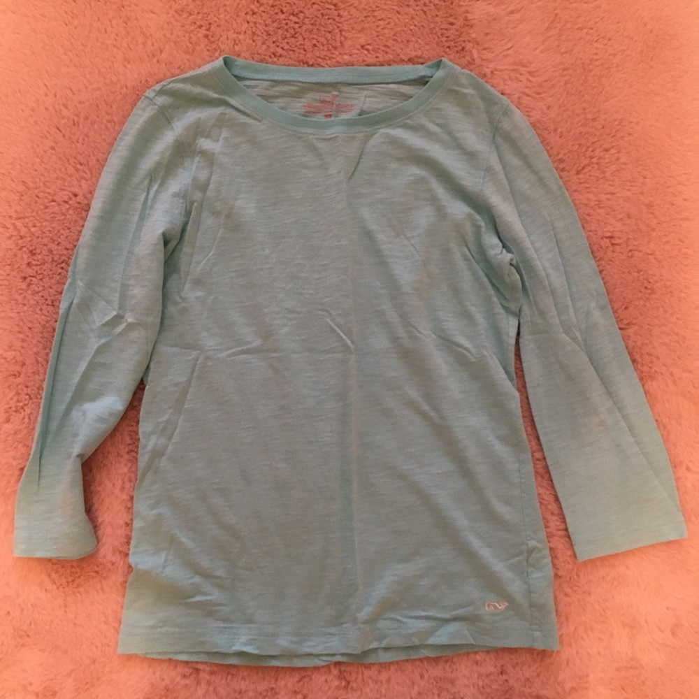 vineyard vines light blue long sleeve